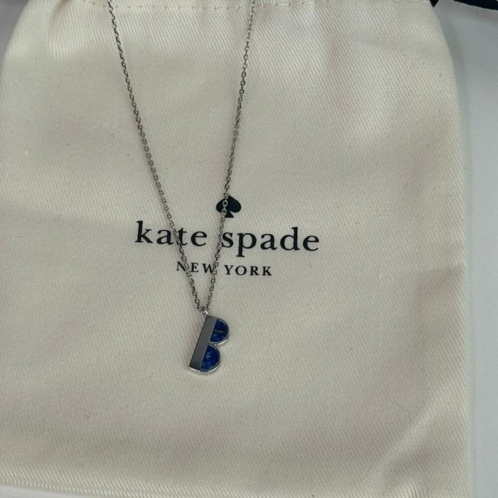 Kate Spade Initial B Pendant Necklace